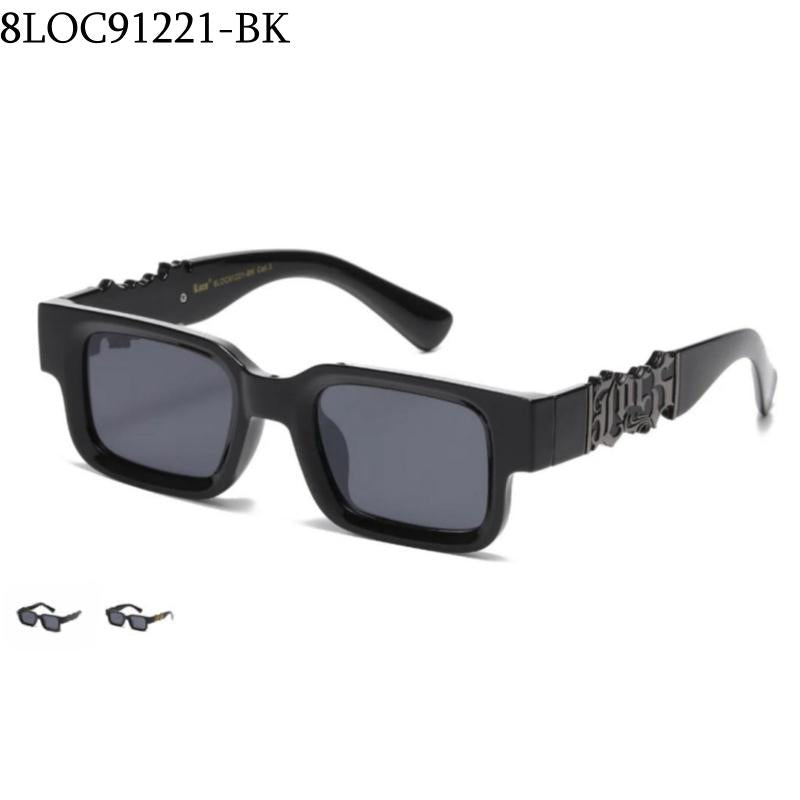 LOCS Wholesale Sunglasses 8LOC91221-BK