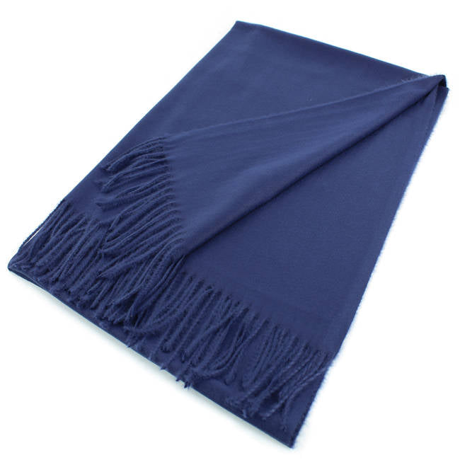 Large Cashmere Feel Scarf Shawls Solid Colors Winter Scarf