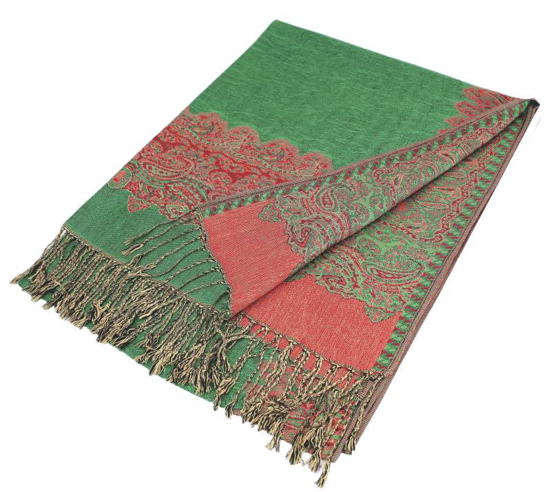 Border Pashmina Scarf Shawls