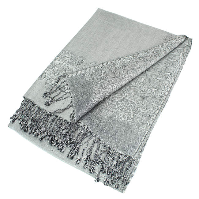 Border Pashmina Scarf Shawls