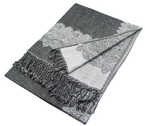 Border Pashmina Scarf Shawls