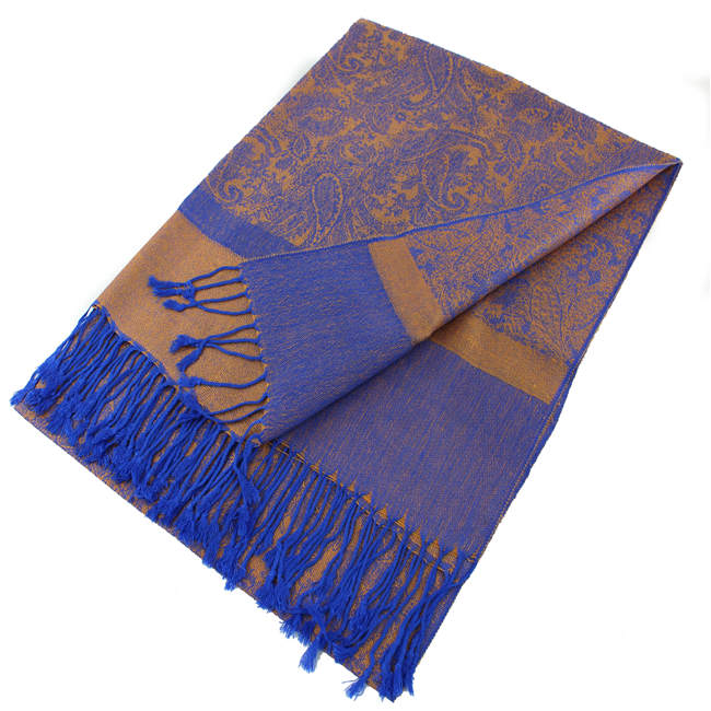 Light Paisley Pashmina Scarf Shawls