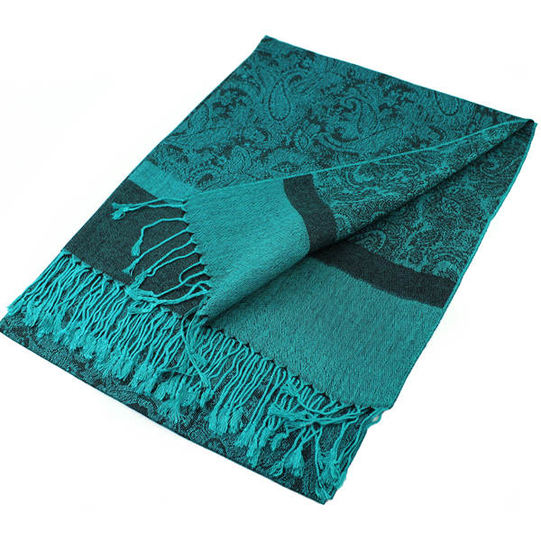 Light Paisley Pashmina Scarf Shawls