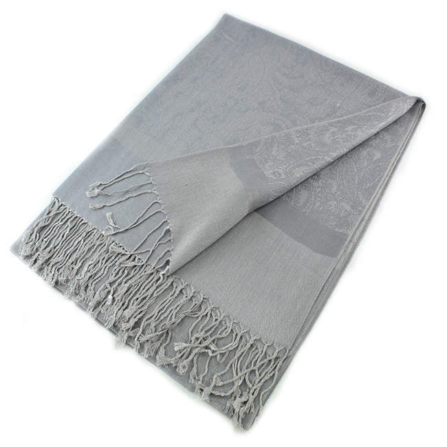 Light Paisley Pashmina Scarf Shawls