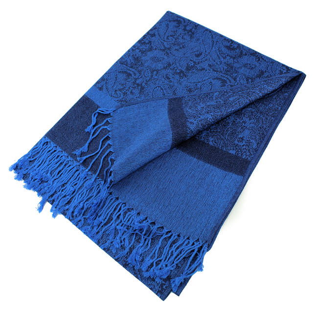 Light Paisley Pashmina Scarf Shawls