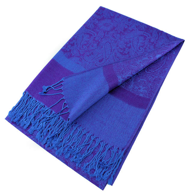Light Paisley Pashmina Scarf Shawls