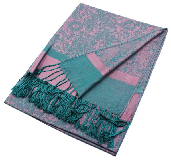 Light Paisley Pashmina Scarf Shawls