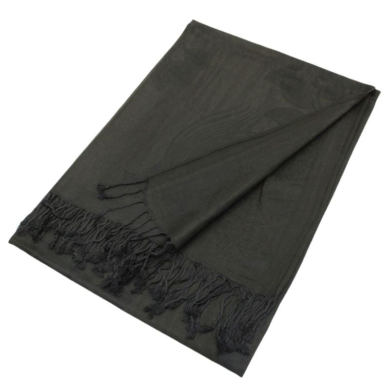 Rose Floral Pashmina Reversible Scarf Shawls