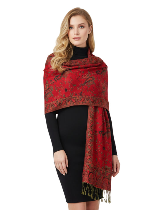 Classic Paisley Pashmina Scarf Shawls
