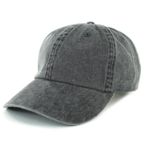 Newhattan 100% Cotton Solid Color SOFT Baseball Caps Dad Hat