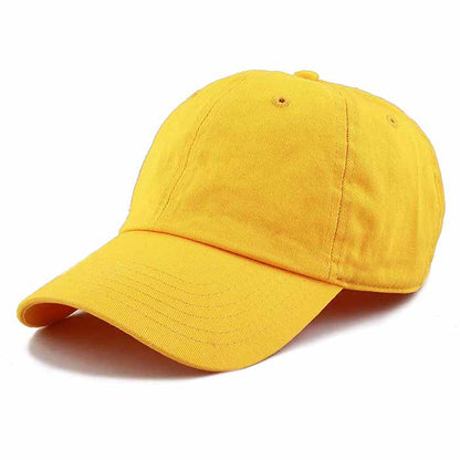 Newhattan 100% Cotton Solid Color SOFT Baseball Caps Dad Hat