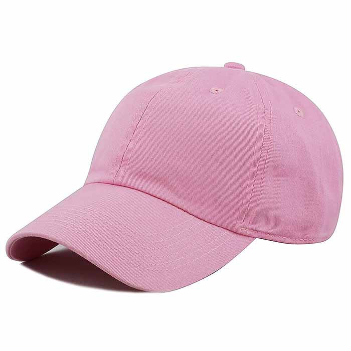 Newhattan 100% Cotton Solid Color SOFT Baseball Caps Dad Hat