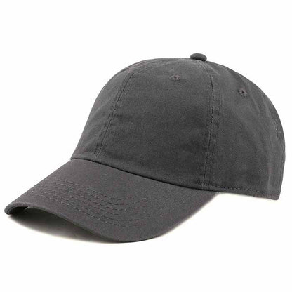 Newhattan 100% Cotton Solid Color SOFT Baseball Caps Dad Hat