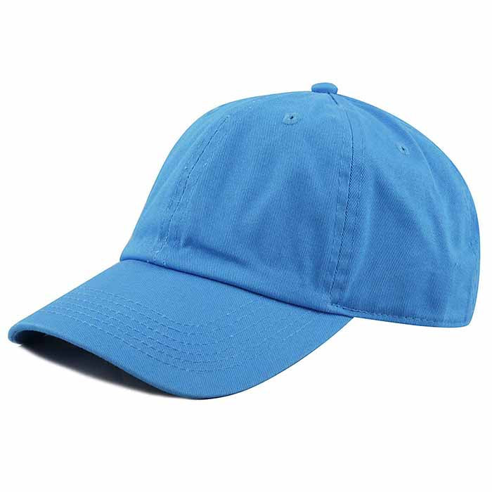 Newhattan 100% Cotton Solid Color SOFT Baseball Caps Dad Hat