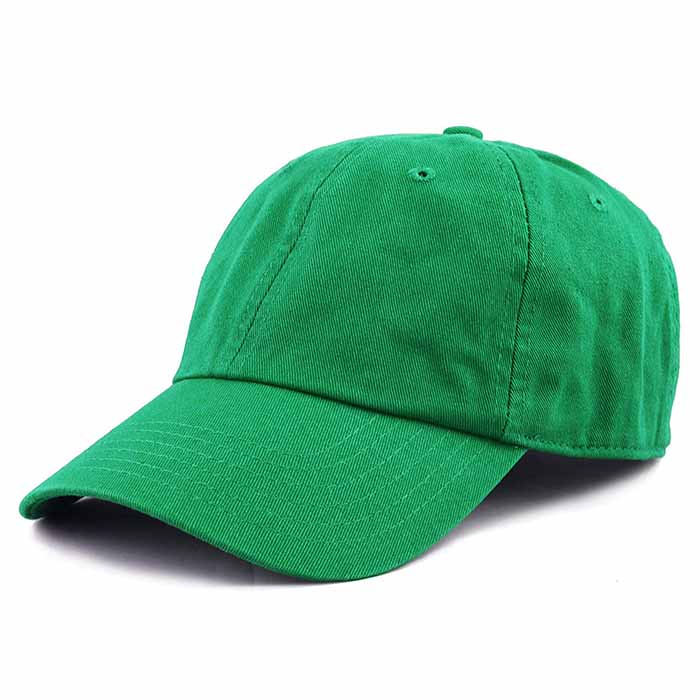Newhattan 100% Cotton Solid Color SOFT Baseball Caps Dad Hat