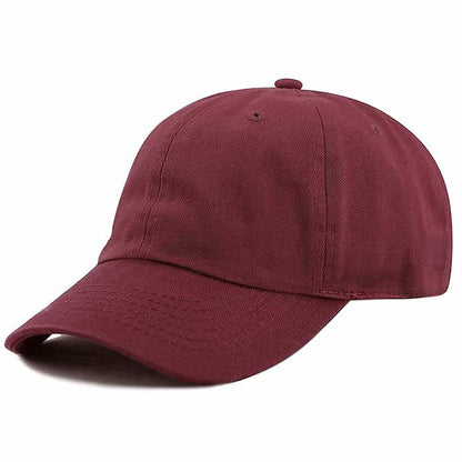 Newhattan 100% Cotton Solid Color SOFT Baseball Caps Dad Hat