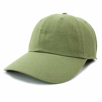 Newhattan 100% Cotton Solid Color SOFT Baseball Caps Dad Hat