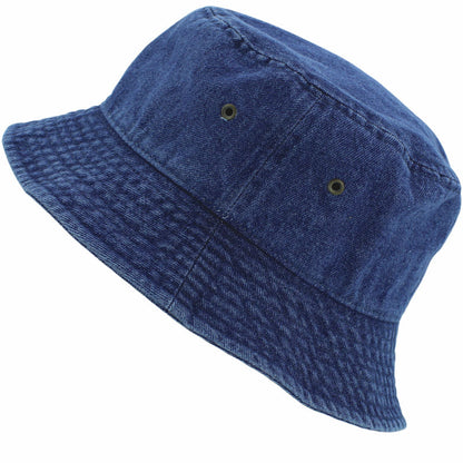 100% Cotton Denim Bucket hats Unisex