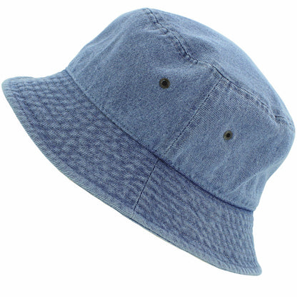 100% Cotton Denim Bucket hats Unisex