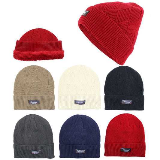 12-pack Wholesale Beanie Hat Winter Knit Hat #3651