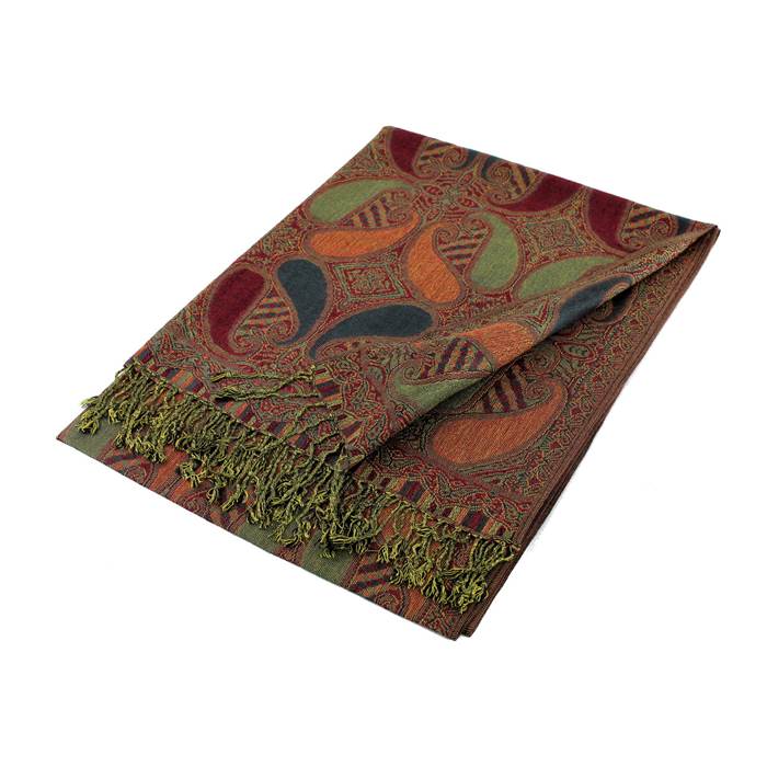 Large Paisley Pashmina Scarf Shawls