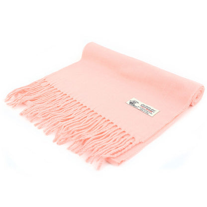 Solid Color Cashmere Feel Scarf 12-pack Pink CM19-30
