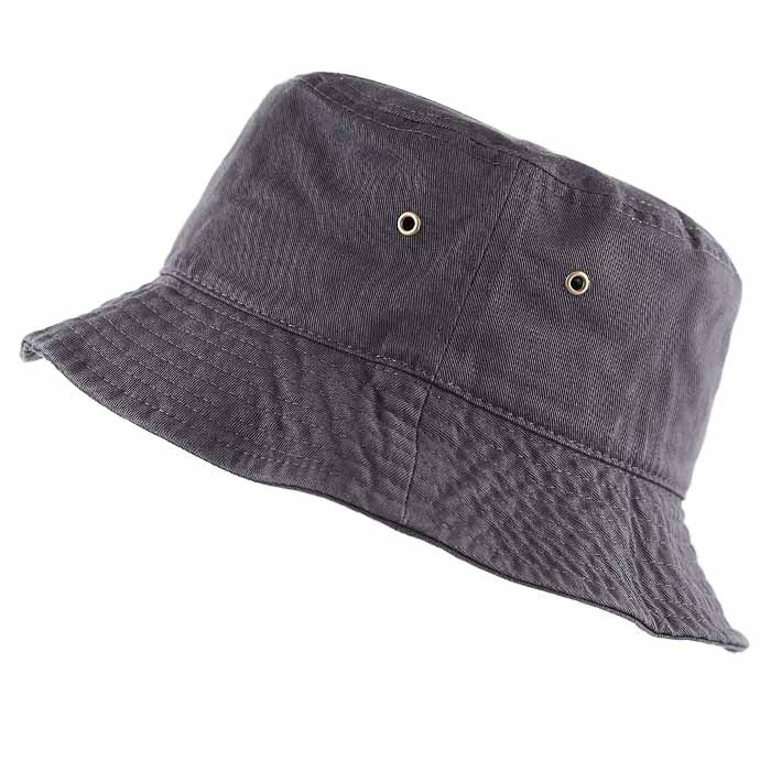 100% Cotton Solid Color Bucket hats Unisex