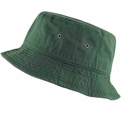 100% Cotton Solid Color Bucket hats Unisex