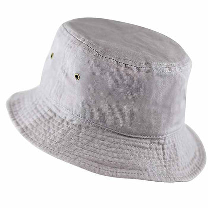 100% Cotton Solid Color Bucket hats Unisex