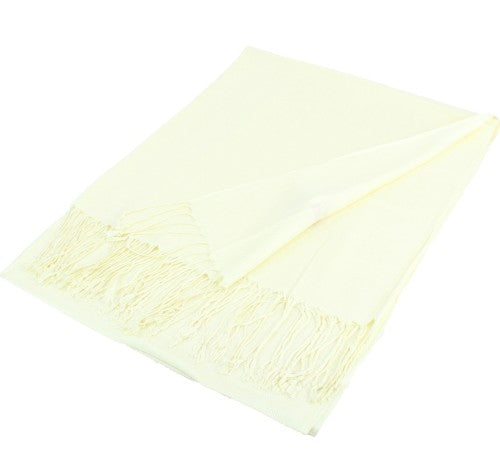 Large Cashmere Feel Scarf Shawls Solid Colors Winter Scarf