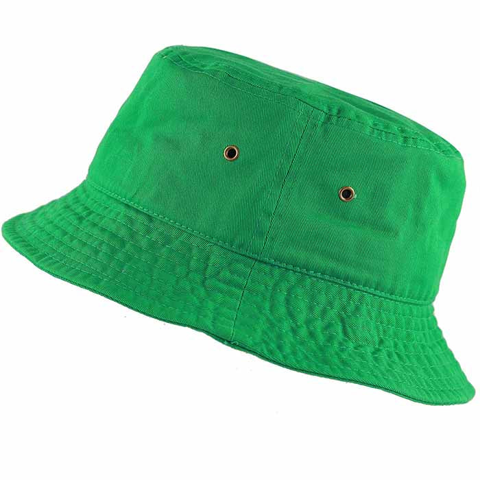 100% Cotton Solid Color Bucket hats Unisex