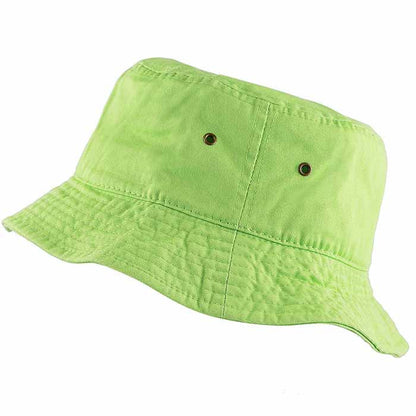 100% Cotton Solid Color Bucket hats Unisex