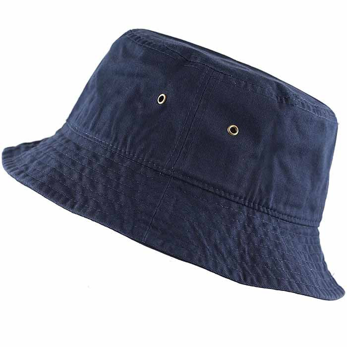 100% Cotton Solid Color Bucket hats Unisex