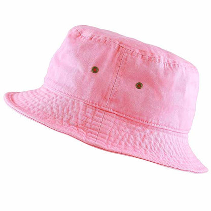 100% Cotton Solid Color Bucket hats Unisex