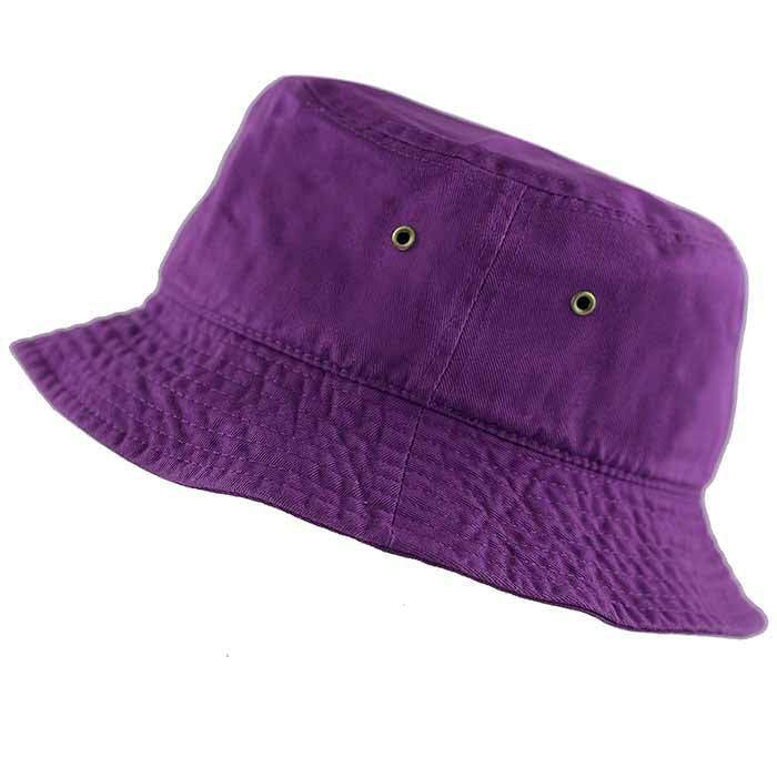 100% Cotton Solid Color Bucket hats Unisex
