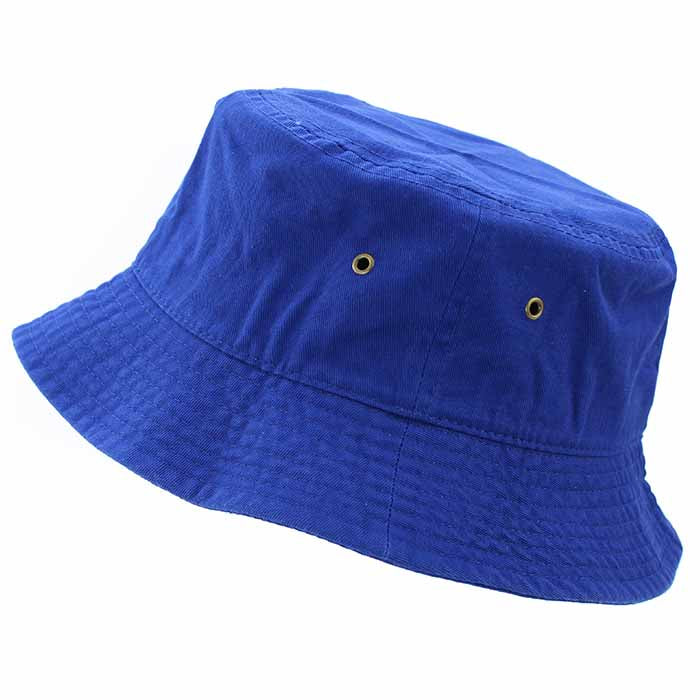 100% Cotton Solid Color Bucket hats Unisex