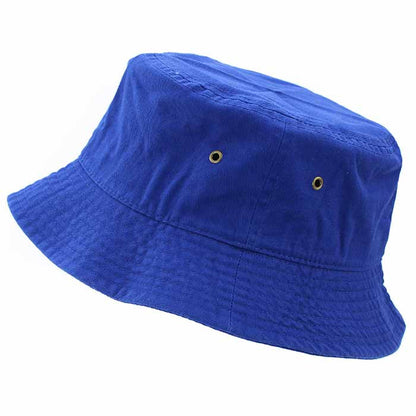 100% Cotton Solid Color Bucket hats Unisex