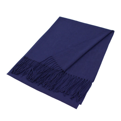 Solid Color Pashmina Scarf Shawl XW