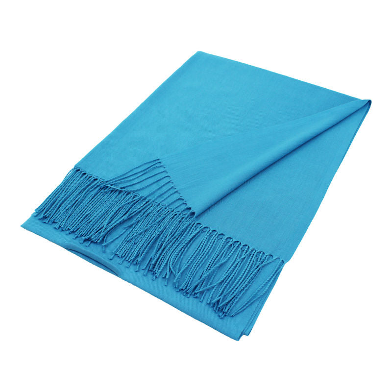 Solid Color Pashmina Scarf Shawl XW