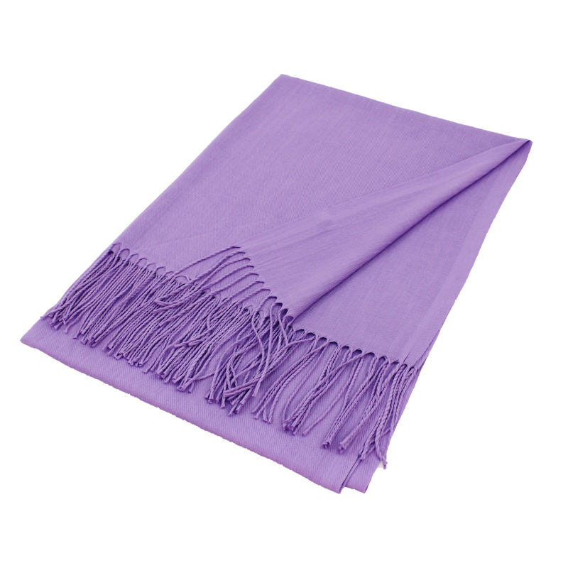 Solid Color Pashmina Scarf Shawls