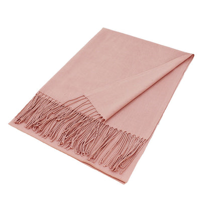 Solid Color Pashmina Scarf Shawl XW