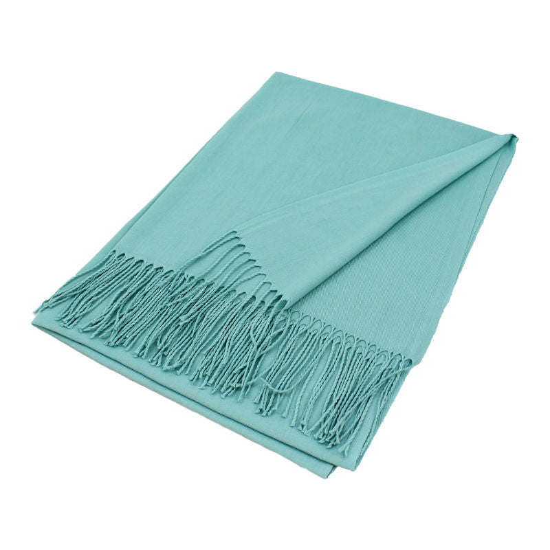 Solid Color Pashmina Scarf Shawls
