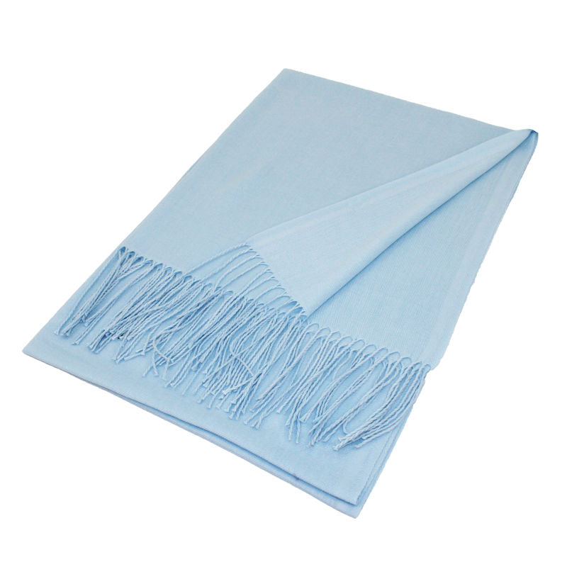 Solid Color Pashmina Scarf Shawls