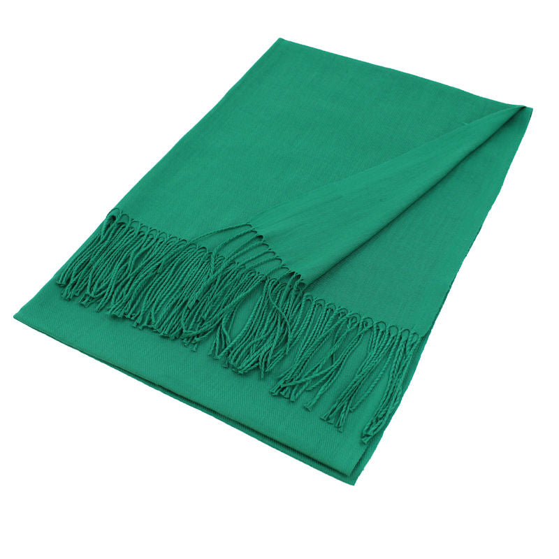 Solid Color Pashmina Scarf Shawls