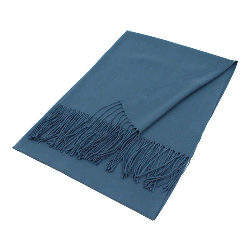 Solid Color Pashmina Scarf Shawls