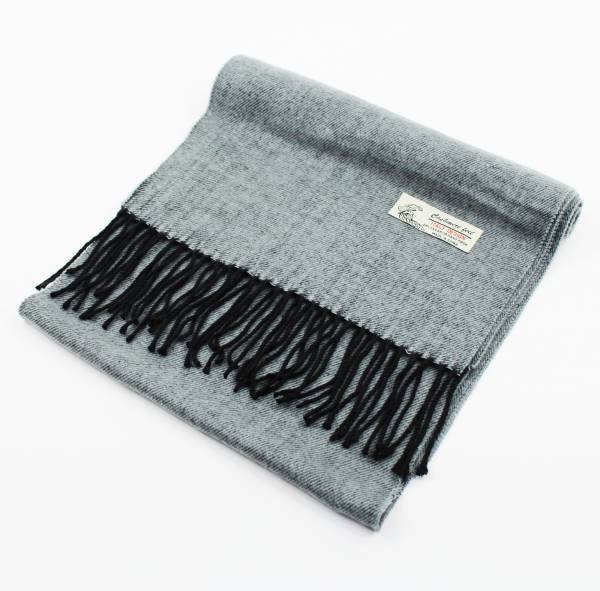 Solid Color Cashmere Feel Scarf 12-pack Grey CM19-28