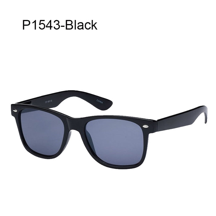 Wholesale Sunglasses Plastic Frame P 1543-Black